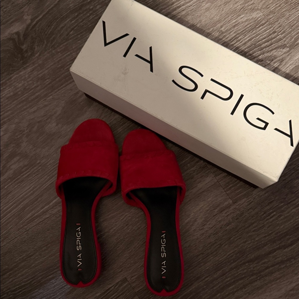 Via Spiga Women's Bold Red Sandals